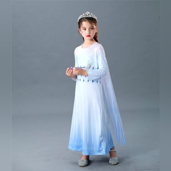 Ice Queen Princess Dress – Elsa-Inspired - Picture 1 of 3
